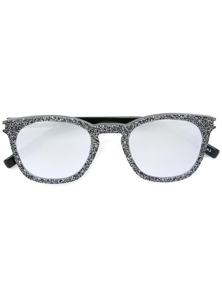 Saint Laurent - Classic 28 Sunglasses - Women - Acetate - One Size, Black, Acetate