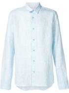 Orlebar Brown The Morton Shirt, Men's, Size: Xxl, Blue, Linen/flax