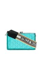 Stella Mccartney Logo Clutch - Blue
