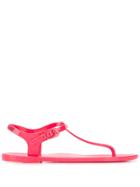 Ea7 Emporio Armani Thong Strap Sandals - Pink