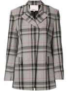 3.1 Phillip Lim Plaid Oversized Blazer - Grey