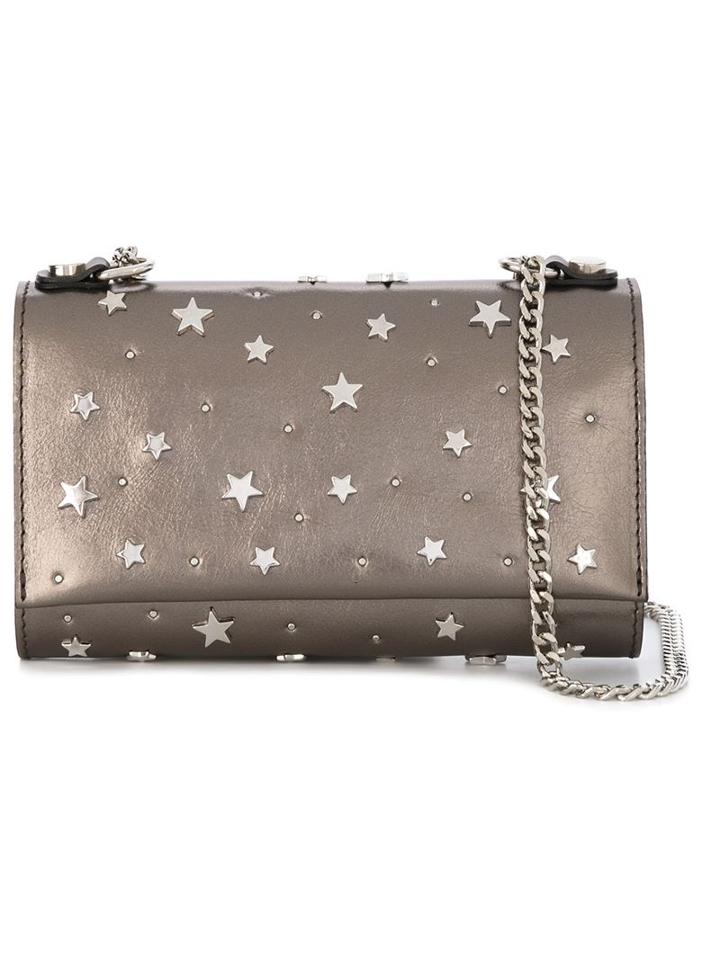 Orciani Star Studded Clutch