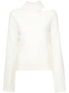 Manning Cartell High Neck Jumper - White