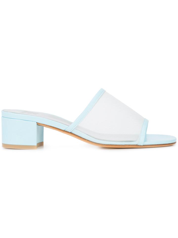 Maryam Nassir Zadeh Sophie Mesh Mules - Blue