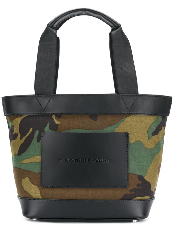 Alexander Wang Camouflage Tote Bag - Green