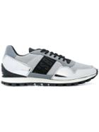Dirk Bikkembergs Panelled Lace-up Sneakers - Grey