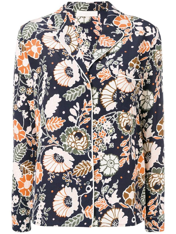 Vanessa Bruno Floral Print Blouse - Blue