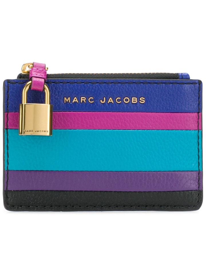 Marc Jacobs The Grind Colourblock Wallet - Blue