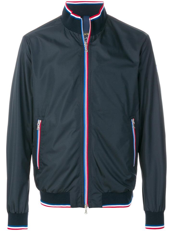 Paul & Shark Zipped Jacket - Blue