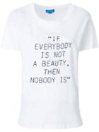 Mih Jeans Heaven Tee Customised By Marina Ontanaya - White