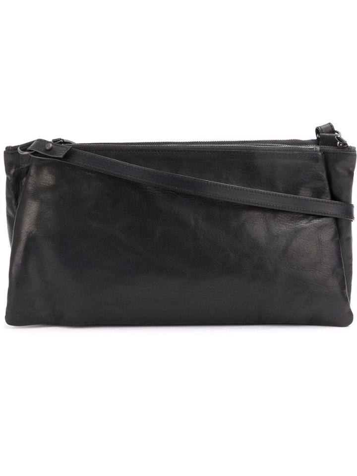 Ann Demeulemeester Multiple Compartment Shoulder Bag - Black