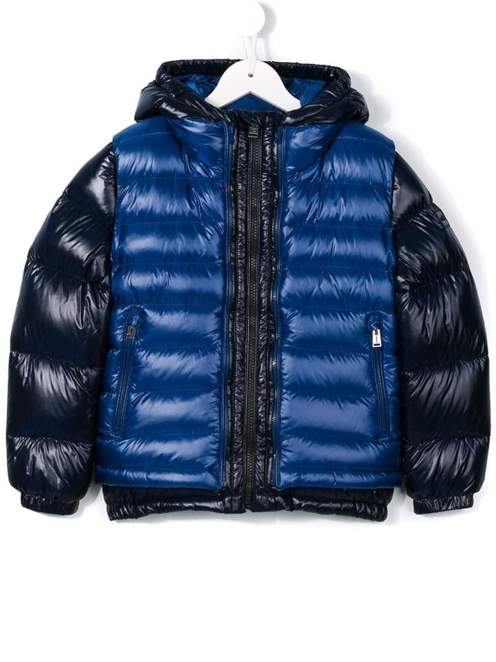 Add Kids Padded Long Sleeved Gilet, Boy's, Size: 10 Yrs, Blue