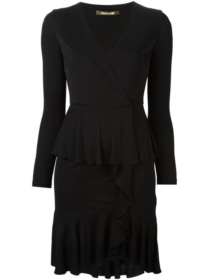 Roberto Cavalli Ruffled Mini Dress