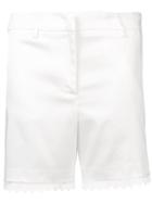 Blumarine Embroidered Shorts - White