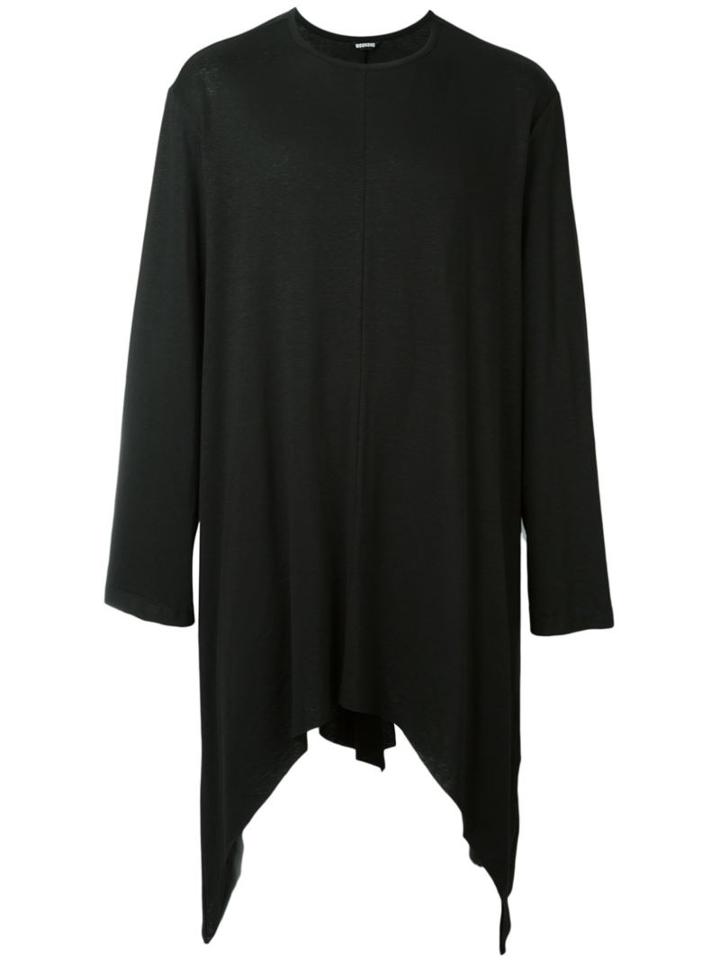 Moohong Long Asymmetric T-shirt