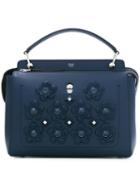 Fendi - Dotcom With Flowerland Flowers - Women - Calf Leather - One Size, Blue, Calf Leather