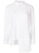 Enföld Asymmetric Shirt - White
