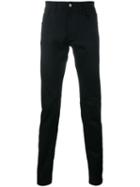 Dolce & Gabbana Slim-fit Jeans, Men's, Size: 48, Cotton/polyurethane/zamac/calf Leather