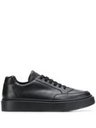 Prada Low Top Flatform Sneakers - Black