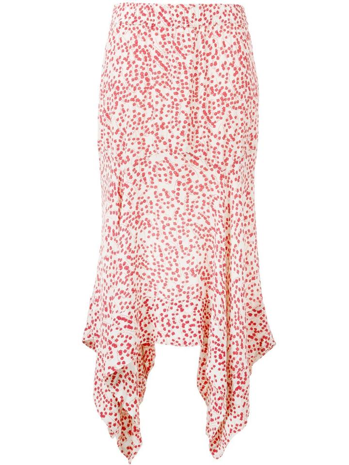 Ganni Asymmetric Skirt - Neutrals