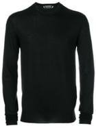 Neil Barrett Fine Knit Sweater - Black