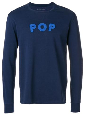 Pop Trading International Logo Appliqué Top - Blue