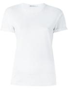 T By Alexander Wang Round Neck T-shirt, Women's, Size: Medium, White, Cotton
