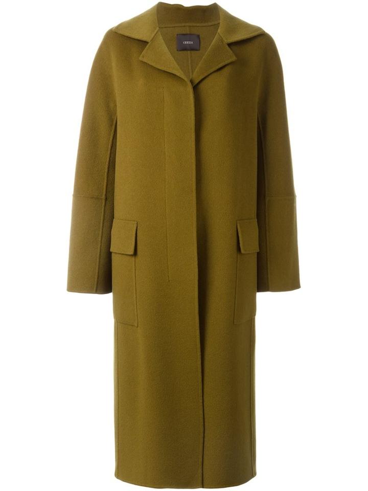 Odeeh Long Three-button Coat