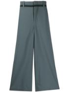 Ethosens Wide-leg Trousers - Blue
