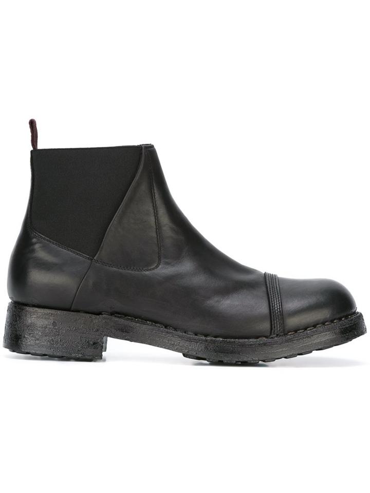 Silvano Sassetti Chunky Heel Chelsea Boots