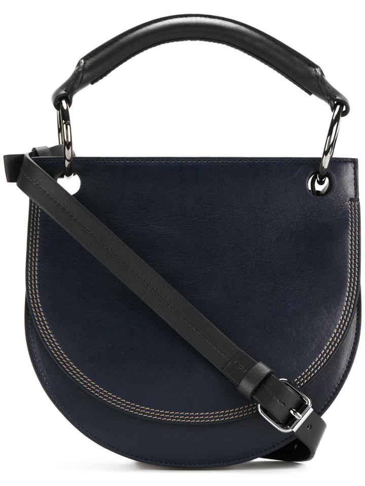 Marni Saddle Shoulder Bag - Blue