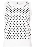 Marc Jacobs Polka Dot Knitted Vest - Nude & Neutrals