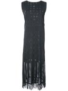 Pleats Please By Issey Miyake A-poc Lace Dress - Black