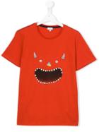 Paul Smith Junior Monster Print T-shirt, Boy's, Size: 16 Yrs, Red