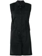 Lost & Found Ria Dunn Sleeveless Long Shirt - Black