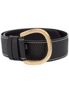 Sonia Rykiel - Classic Belt - Women - Calf Leather - L, Black, Calf Leather