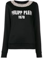 Philipp Plein Logo Knit Jumper - Black