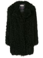 Yves Salomon Meteo Oversized Fur Coat - Black