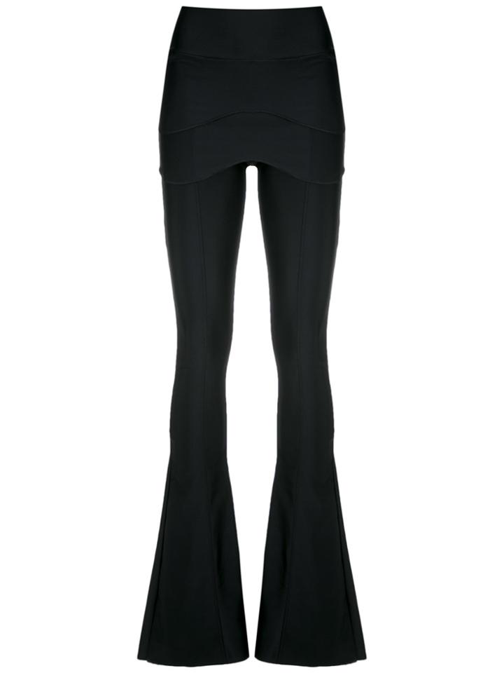 Andrea Bogosian Layer Detail Trousers - Black
