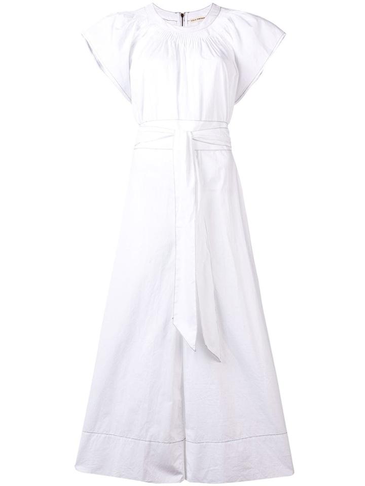 Ulla Johnson Coralie Cotton Jumpsuit - White