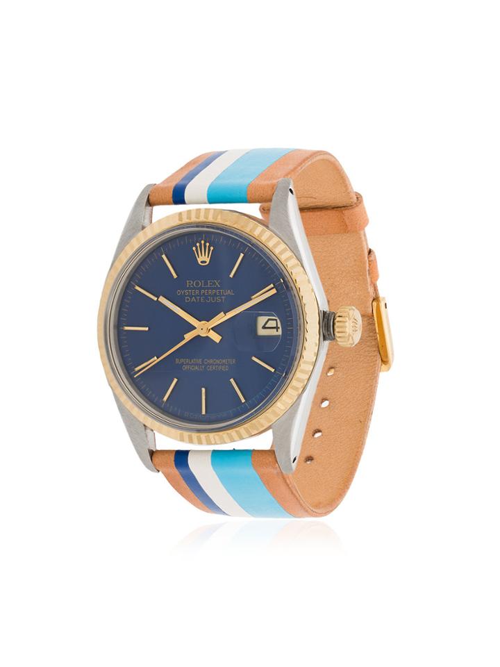 La Californienne Deep Sea Gilt Sky Rolex Watch - Blue
