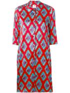 Ultràchic Floral Print Dress - Red