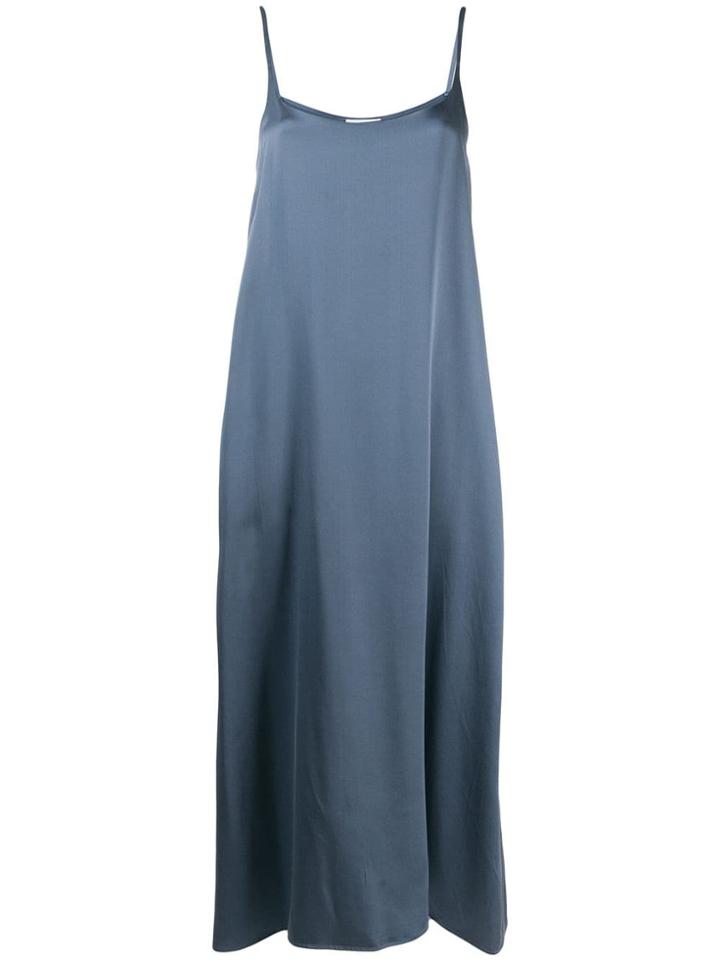 Asceno Spaghetti Strap Dress - Blue