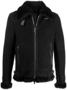 Giuseppe Zanotti Robin Suede Jacket - Black