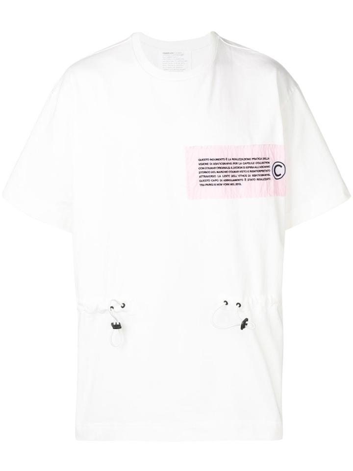 Colmar A.g.e. By Shayne Oliver Cinch Waist T-shirt - White