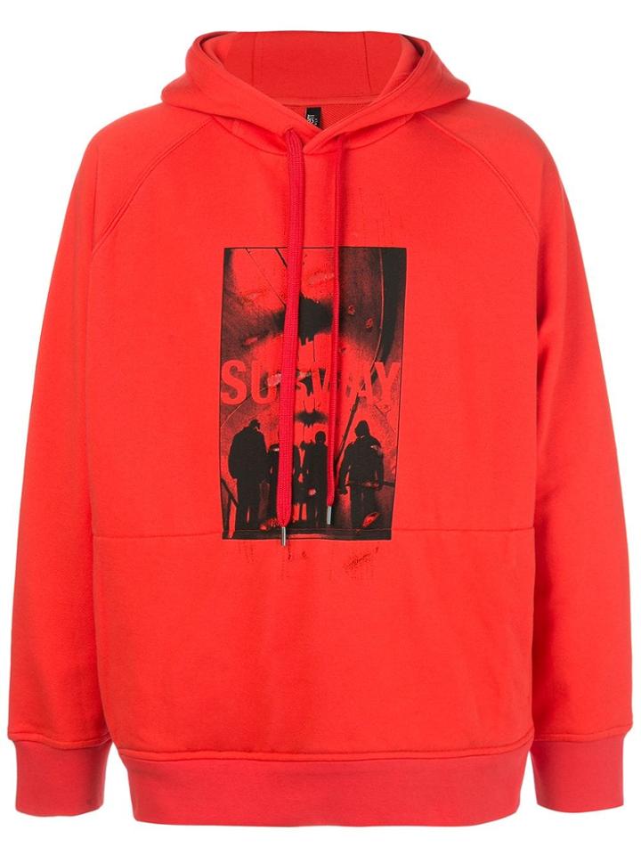 Neil Barrett Neil Barrett Bjs551sm588s 1097-red/black Natural