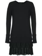 Andrea Bogosian Knitted Dress, Women's, Size: P, Black, Polyamide/spandex/elastane/viscose