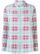 Visvim Wally Check Shirt, Women's, Size: Medium, Red, Cotton