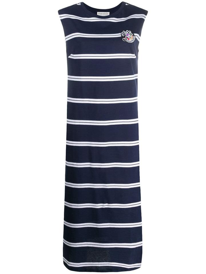 Être Cécile Striped Dress - Blue