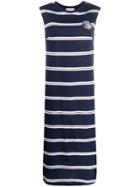 Être Cécile Striped Dress - Blue